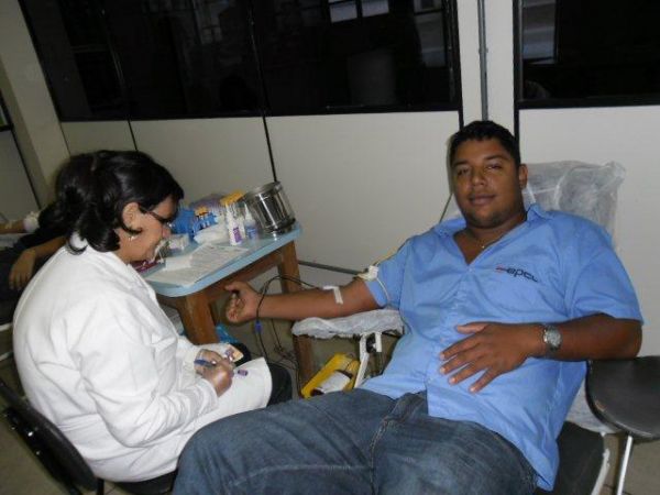 Sexta da Saúde – Doação de Sangue do mês de Outubro