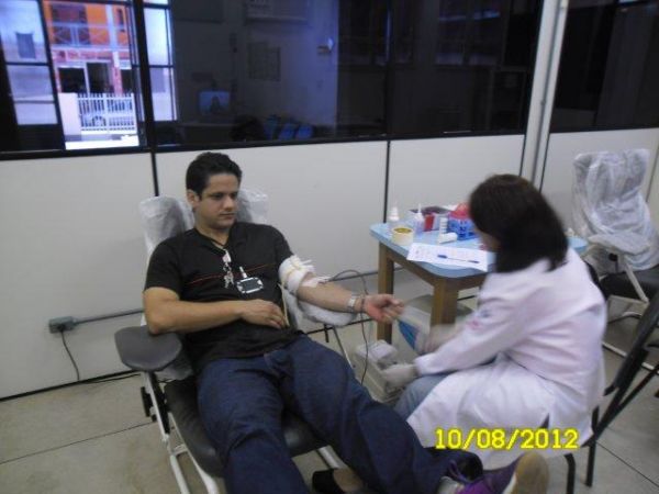 SESMT realizou campanhas de doações de sangue para atender o banco de sangue HEMOBA