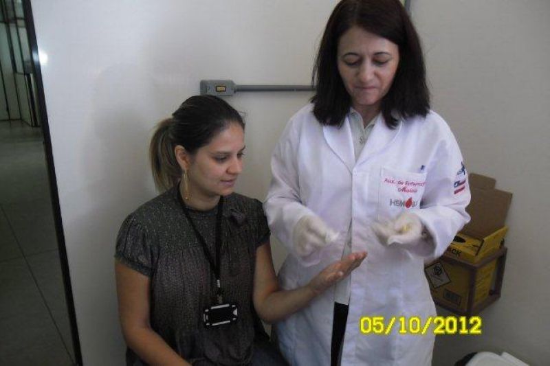 EPCL: SESMT, em 05/10/2012 – Campanhas de doações de sangue para atender o banco de sangue do HEMOBA