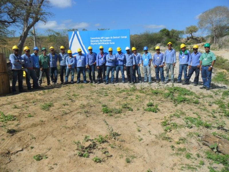 EPCL – UEN 06 ( Itaberaba), realizou no dia 13 de novembro de 2012, inspeções de segurança, nas obras do OOE