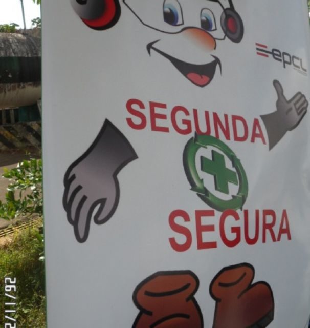 Epcl/UEN 18 Valença, realizou no dia 26 de novembro de 2012, o Programa Segunda Mais Segura