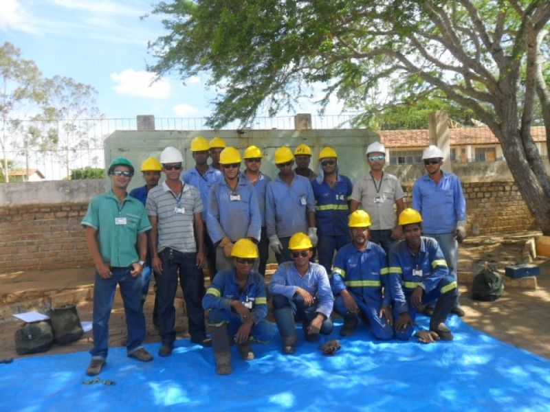 A EPCL UEN 06, realizou no município de Iraquara Acompanhamento de Serviço em execução, Campanha 30 Minutos de Segurança, nos dias 10-11 de Janeiro de 2013.