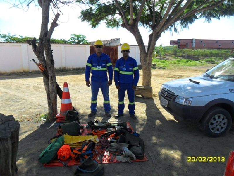 A EPCL UEN 17 – BOM JESUS DA LAPA, realizou no período de 20 A 21/02/2013, as fiscalizações própria.