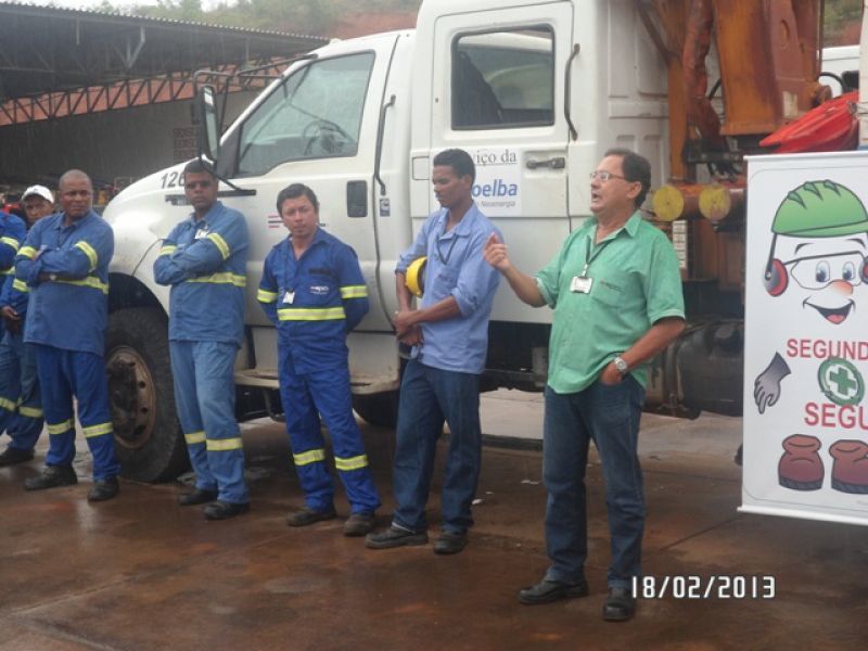 A EPCL-UEN 18 Valença, realizou no dia 18 de fevereiro de 2013, o Programa Segunda + Segura.