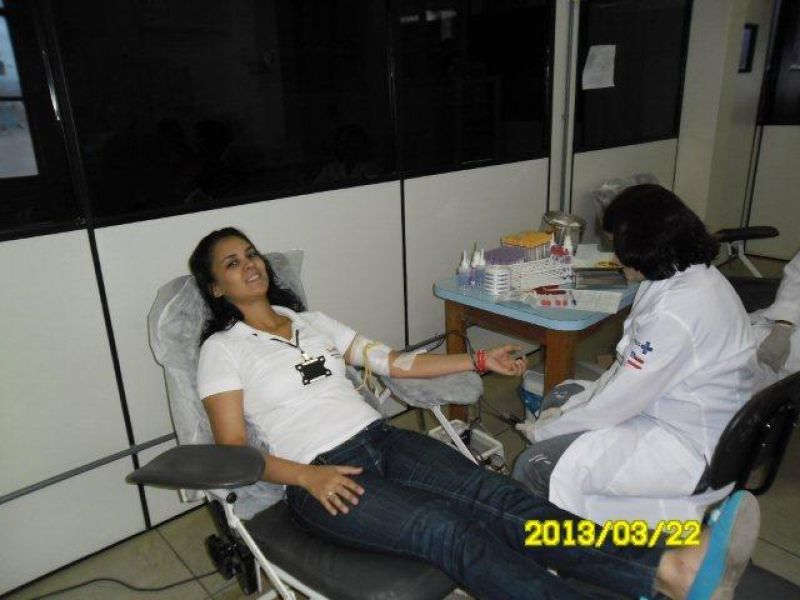 EPCL: SESMT, em 22/03/2013 (sexta-feira) realizou campanhas de doações de sangue.