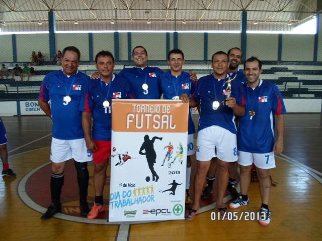 A EPCL UEN-10, através da CIPA, realizou no dia 01/05/2013, o II Torneio de Futsal em comemoração ao Dia do Trabalhador.