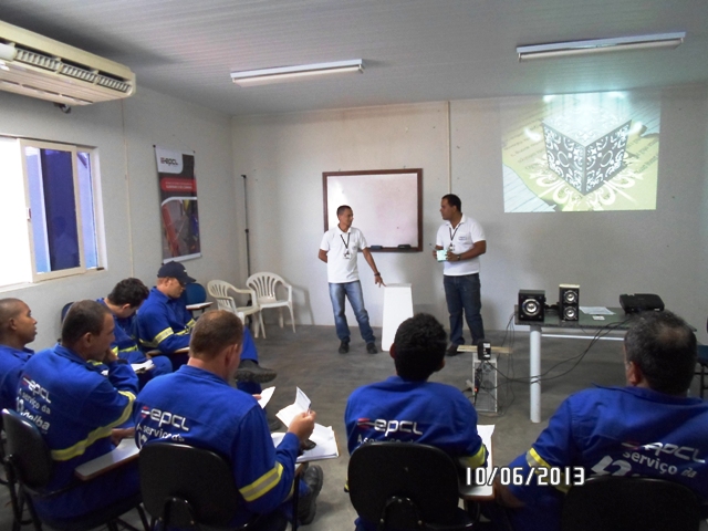 A EPCL/UEN 10 – Brumado, realizou a campanha Segunda + Segura, na sede da empresa.