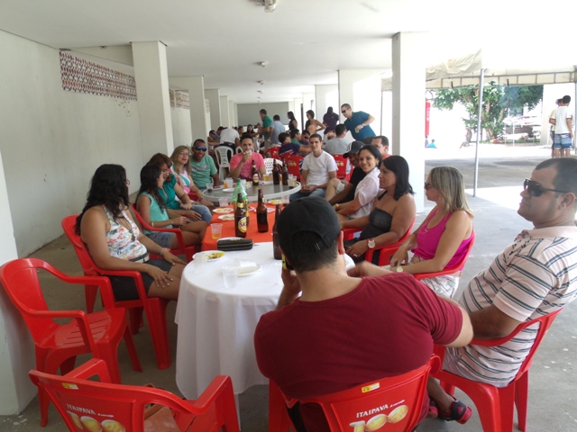 Confraternização de final de ano.