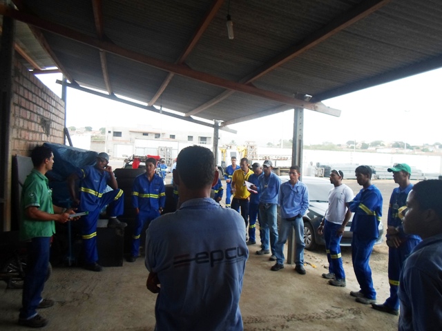 A EPCL/UEN 06 – ITABERABA, realizou a Campanha Segunda + Segura.