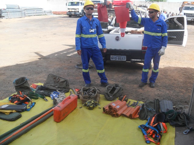 A EPCL/UEN 06 – ITABERABA, Ações de Segurança 06 à 10.01.2014.