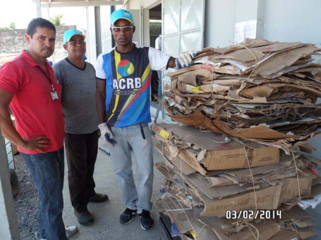 EPCL/UEN-19 -Santo Antônio de Jesus, realizou a coleta dos Resíduos Sólidos e Recicláveis.