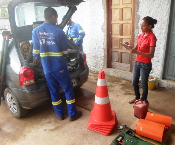 A EPCL/UEN 18 – Valença, realizou Check List Veículo, Individual e 30 Min. de Segurança com a turma de Corte/Ligação.
